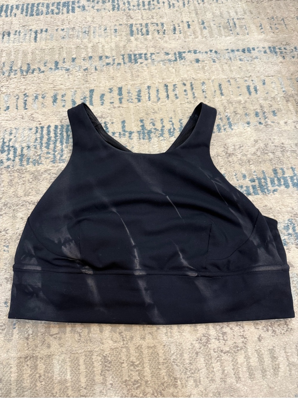 lululemon athletica Navy High-Neck Sports Bra
